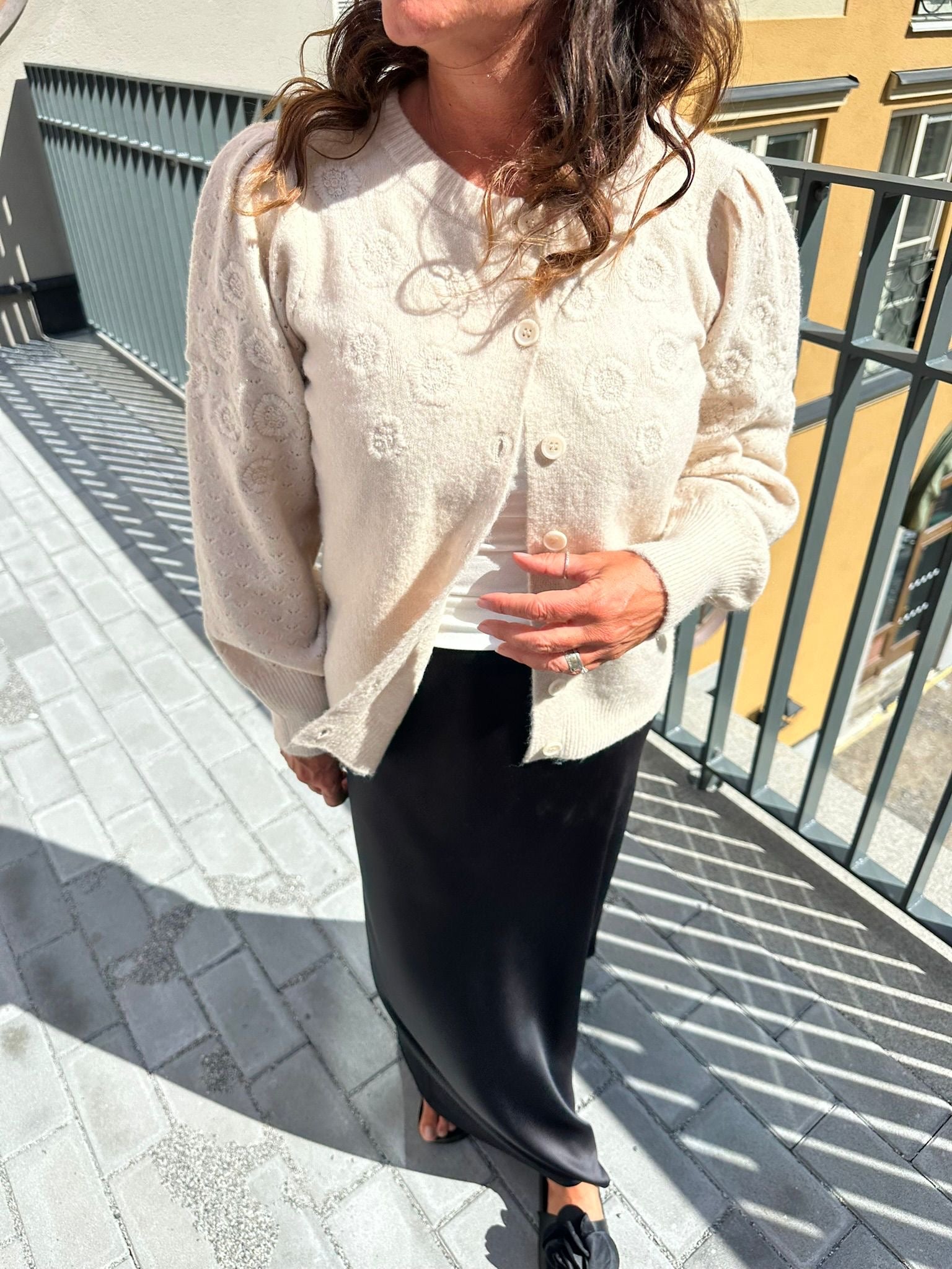 AWLILA Knit Cardigan - Birch